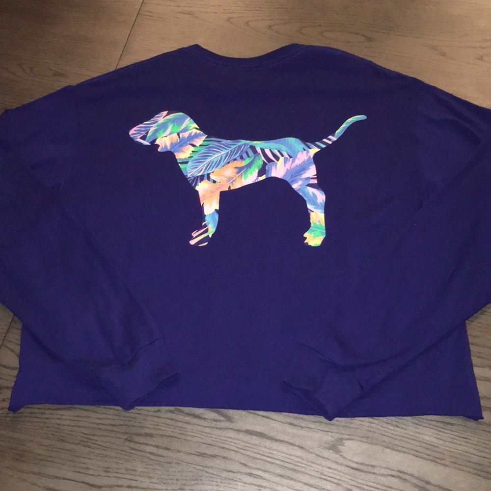 NWOT VS PINK CROP TOP